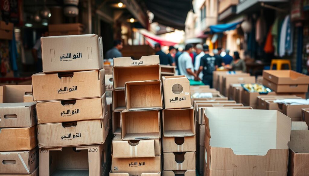 بيع كراتين فارغة بالدقي