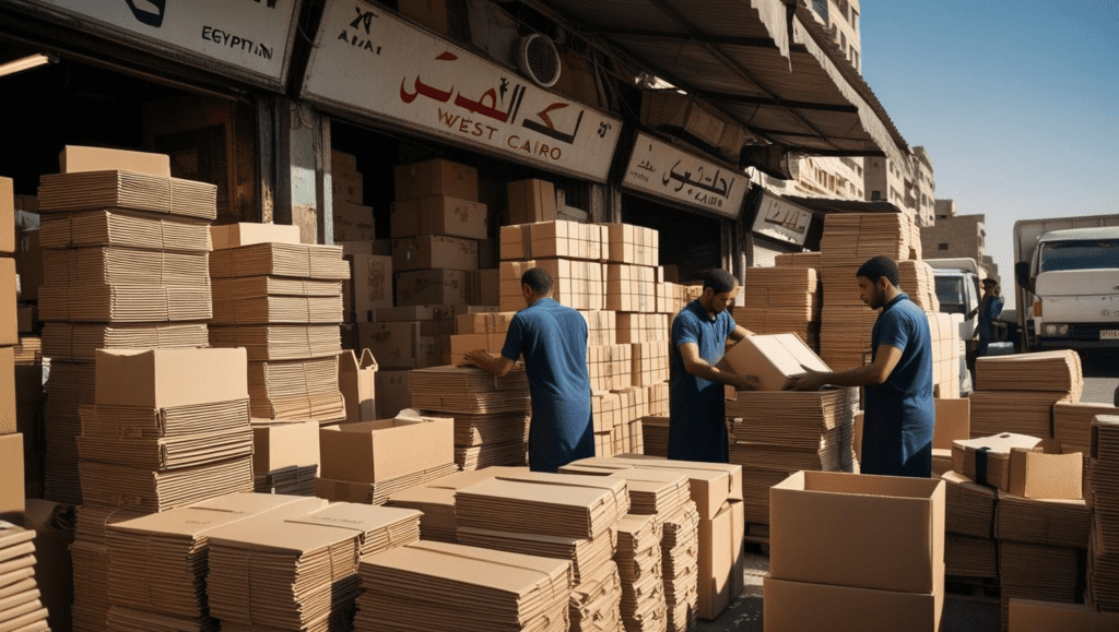 بيع كراتين فارغة باكتوبر