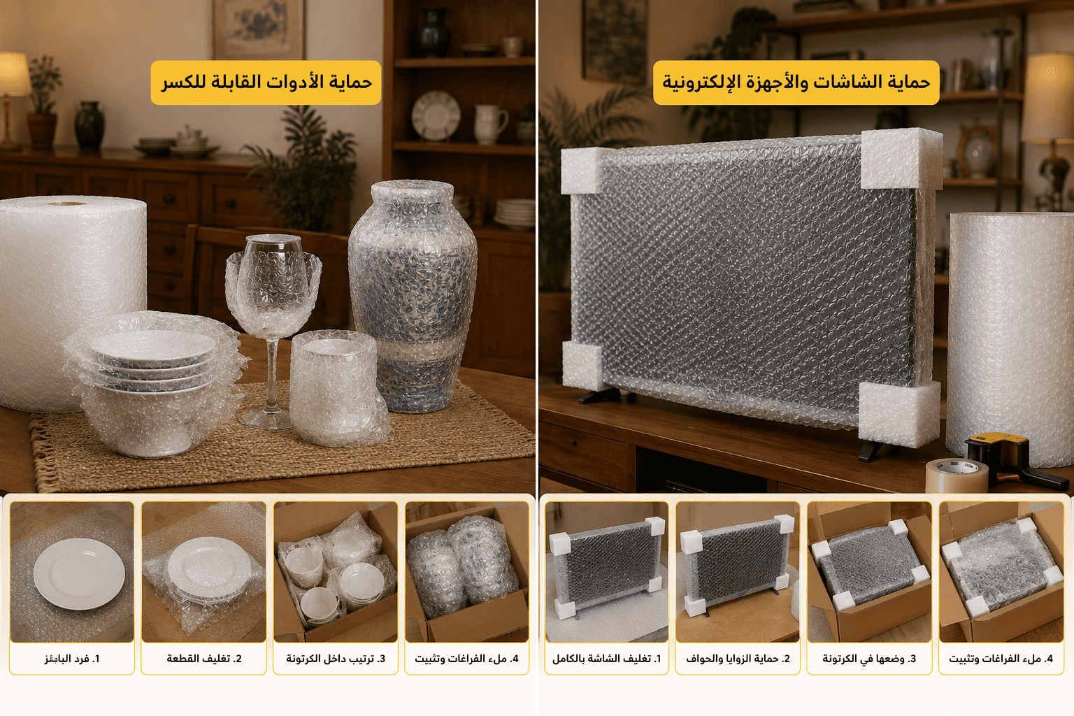 بابلز تغليف وحماية من TR Pack