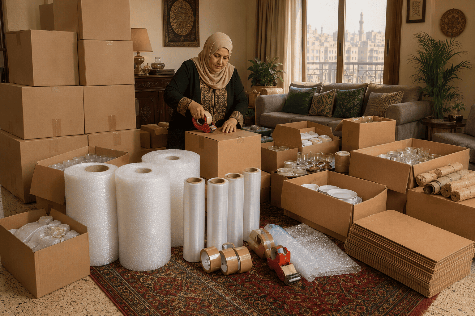كراتين نقل عفش من TR Pack